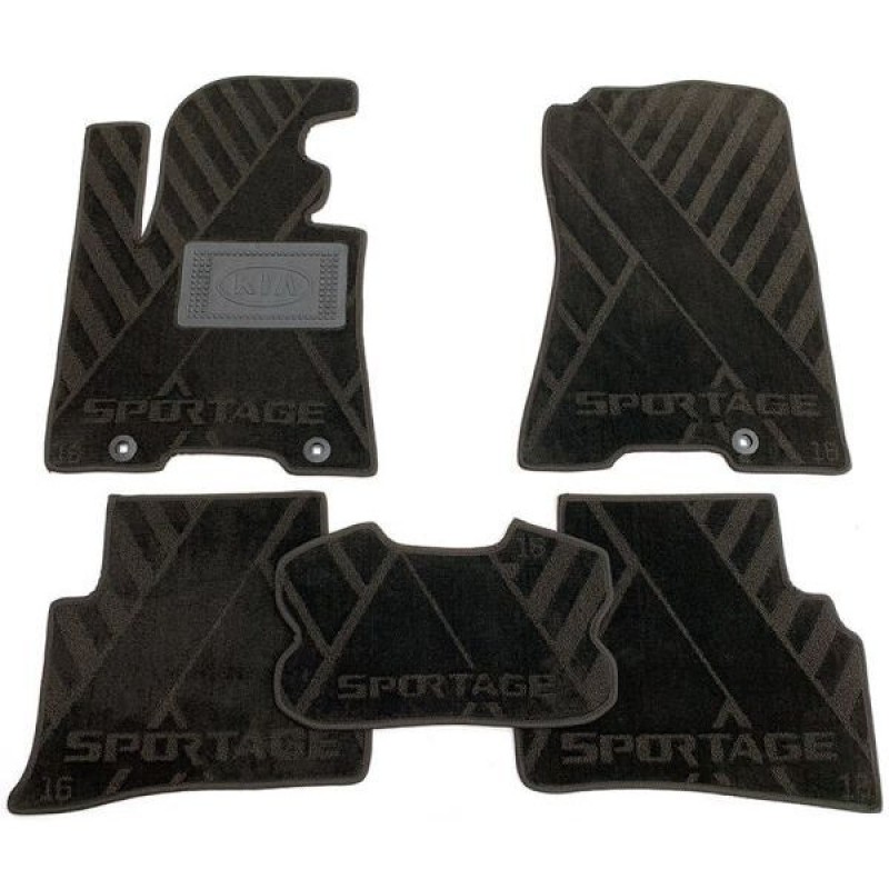 Ворсові коврики в салон Kia Sportage (QL) (2015-...) (Avto-Tex)