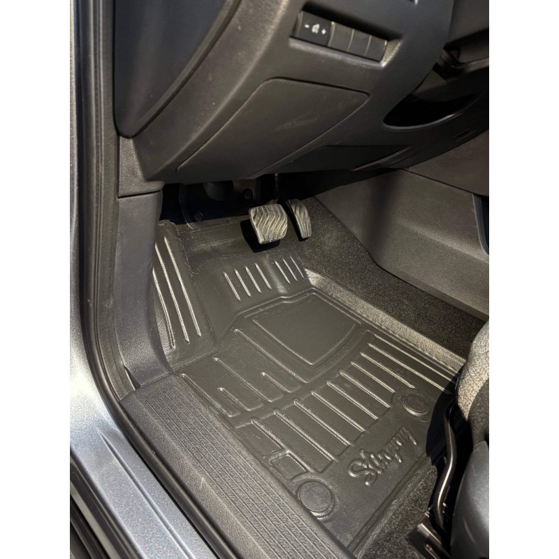 3D килимки для Nissan X-Trail (T33) (2021-...)  з бортиками 30 мм (Stingray)