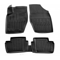 3D килимки для Citroen C4 (L) (2004-2010) з бортиками 30 мм (Stingray)