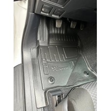 3D килимки для Toyota Hilux VIII (2015-...) з бортиками 30 мм (Stingray)