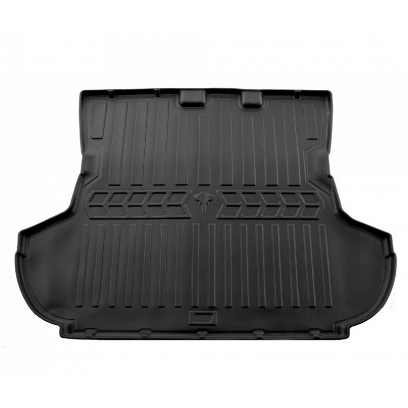 Килимок в багажник для Mitsubishi Outlander XL 07-/C-Crosser 07-/Peugeot 4007 07-  без сабвуфера з бортиками 30 мм (Stingray)