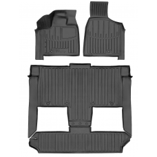 3D килимки для CHRYSLER GRAND VOYAGER V (RT) (2008-2016) з бортиками 30 мм (Stingray)