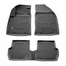 3D килимки для Ford Fiesta (2002-2008) з бортиками 30 мм (Stingray)