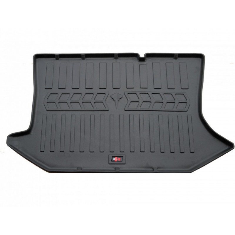 Килимок в багажник для Ford Fiesta (2002-2008) hatchback з бортиками 30 мм (Stingray)