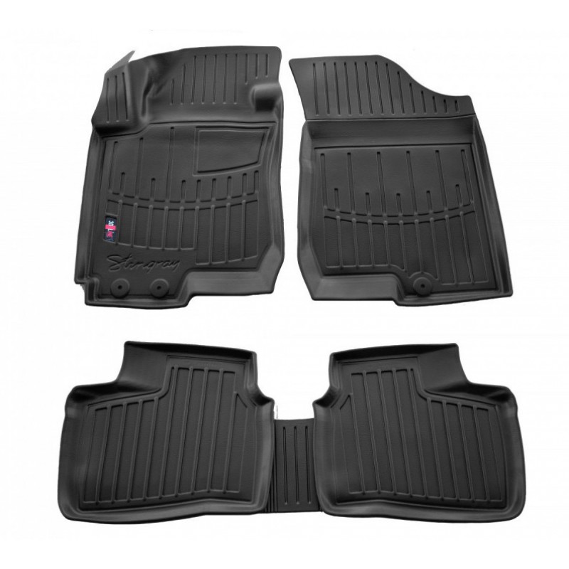 3D килимки для Hyundai i30 (FD) (2007-2012) з бортиками 30 мм (Stingray)