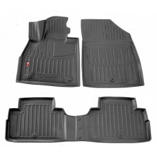 3D килимки для Hyundai Palisade (2021-...) з бортиками 30 мм (Stingray)