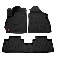 3D килимки для Chery Jetour X70 (2020-..) з бортиками 30 мм (Stingray)