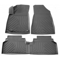 3D килимки для Kia Niro EV (2022-...) з бортиками 30 мм (Stingray)