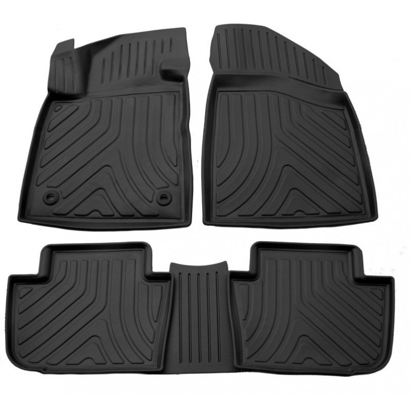 3D килимки для MG 4 EV (2022-...) з бортиками 30 мм (Stingray)