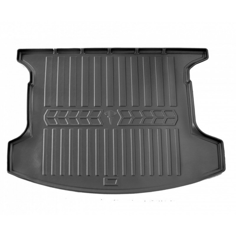 Килимок в багажник для Nissan Qashqai plus 2 (2008-2014) 5 місць з бортиками 30 мм (Stingray)