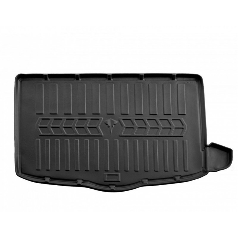 Килимок в багажник для Nissan Qashqai (2014-2017) нижня поличка з бортиками 30 мм (Stingray)