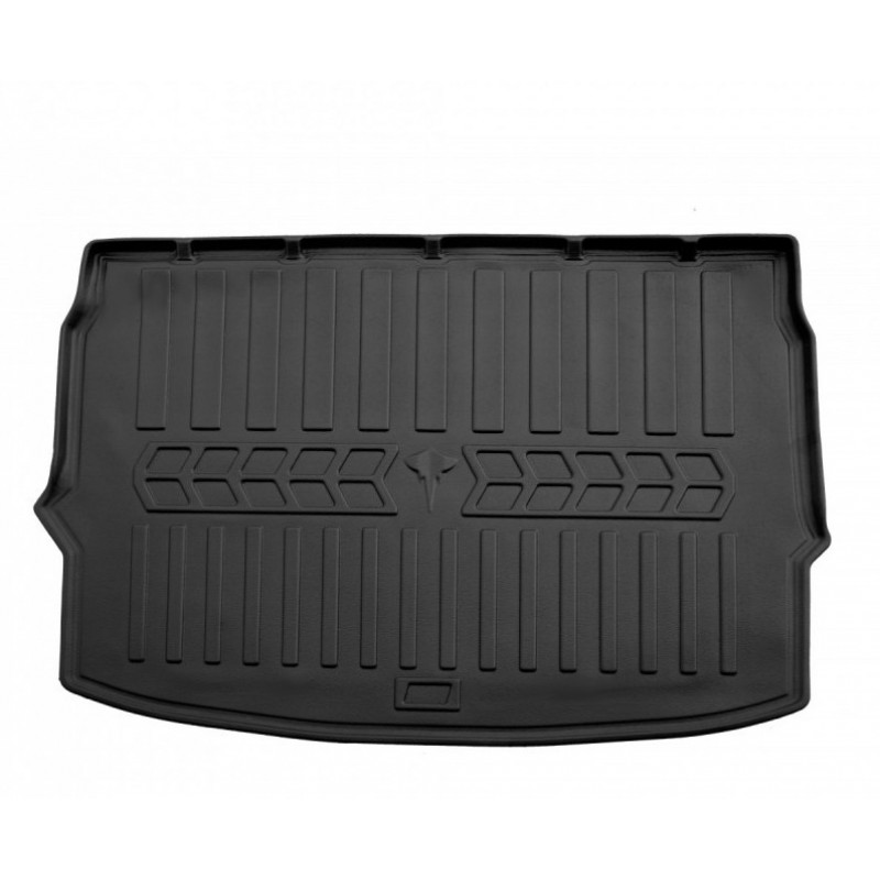 Килимок в багажник для Nissan Qashqai (2017-2021) FL верхня поличка з бортиками 30 мм (Stingray)