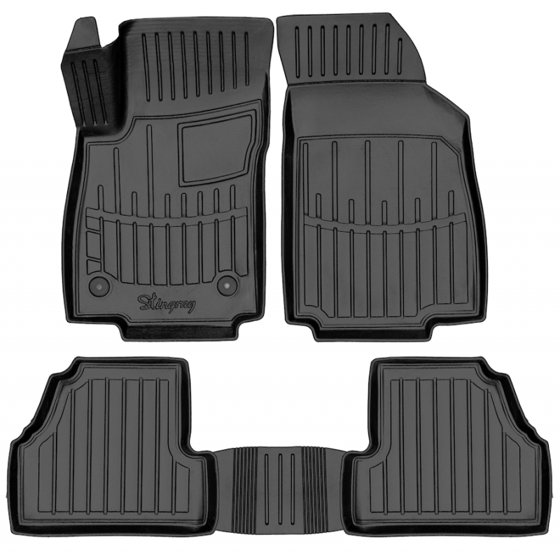 3D килимки для Chevrolet Trax (2012-2021) з бортиками 30 мм (Stingray)