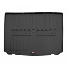 Килимок в багажник для Peugeot 407 (2004-2011) (sedan) з бортиками 30 мм (Stingray)