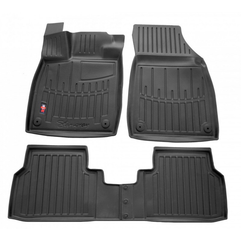 3D килимки для Volkswagen ID4 X (2020-...)  з бортиками 30 мм (Stingray)