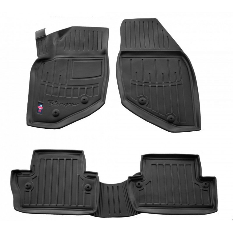 3D килимки для Volvo S60 I (2001-2009) з бортиками 30 мм (Stingray)