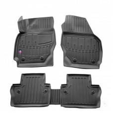 3D килимки для Volvo XC70 (2007-2016) з бортиками 30 мм (Stingray)