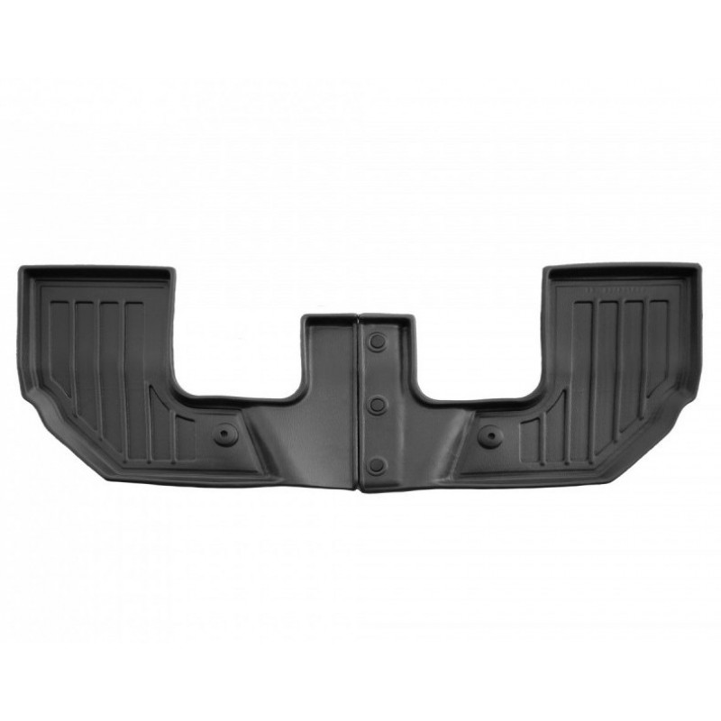 3D килимок 3 ряду для Volvo XC90 (2014-...) з бортиками 30 мм (Stingray)