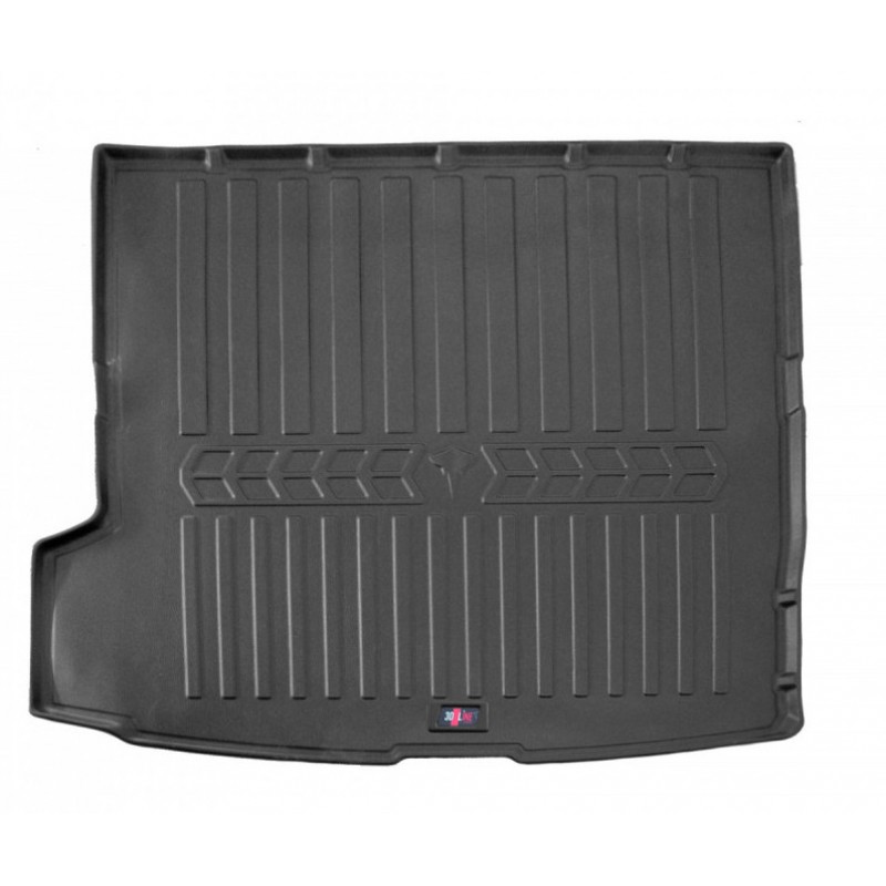 Килимок в багажник для Volvo XC90 (2014-...) 5 місць з бортиками 30 мм (Stingray)
