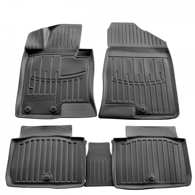 3D килимки для Hyundai Sonata (YF) (2009-2014) з бортиками 30 мм (Stingray)