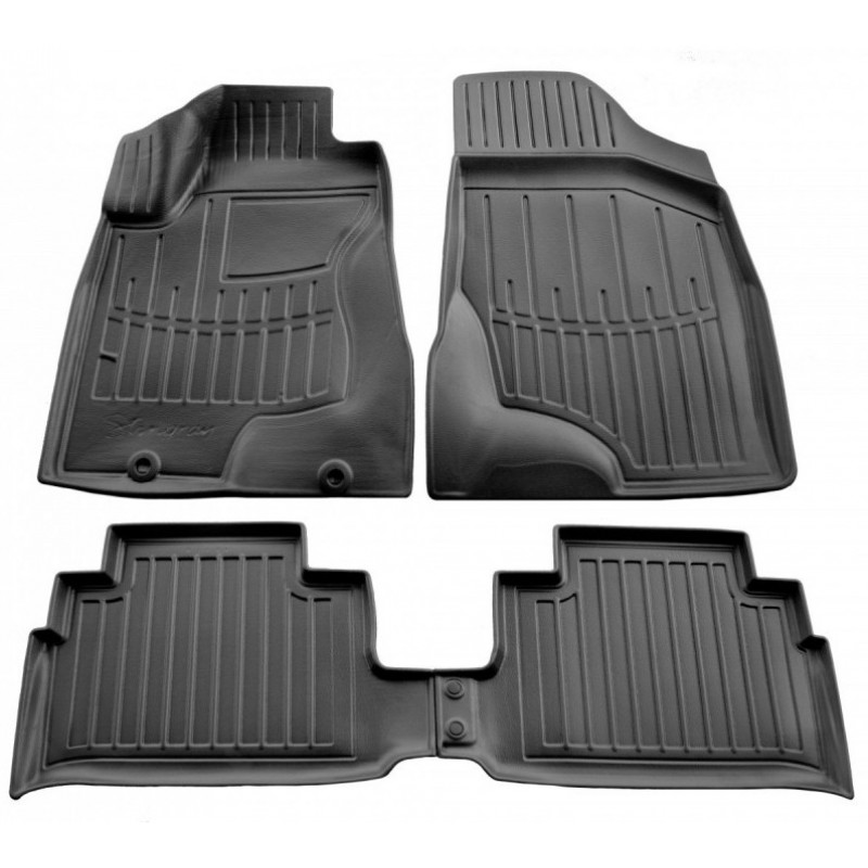 3D килимки для Lexus RX (2003-2009) з бортиками 30 мм (Stingray)