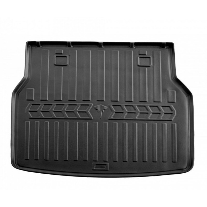 Килимок в багажник для Mercedes C (W203) 2001- (Universal) з бортиками 30 мм (Stingray)