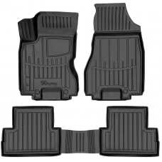 3D килимки для Nissan X-Trail (T31) (2007-2014) з бортиками 30 мм (Stingray)
