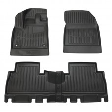 3D килимки для Citroen Berlingo III (2018-...) з підлокітником з бортиками 30 мм (Stingray)