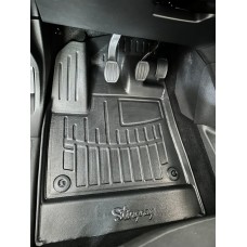 3D килимки для Citroen Berlingo III (2018-...) з підлокітником з бортиками 30 мм (Stingray)