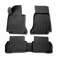 3D килимки для Mercedes Benz W205 C (2014-...) з бортиками 30 мм (Stingray)