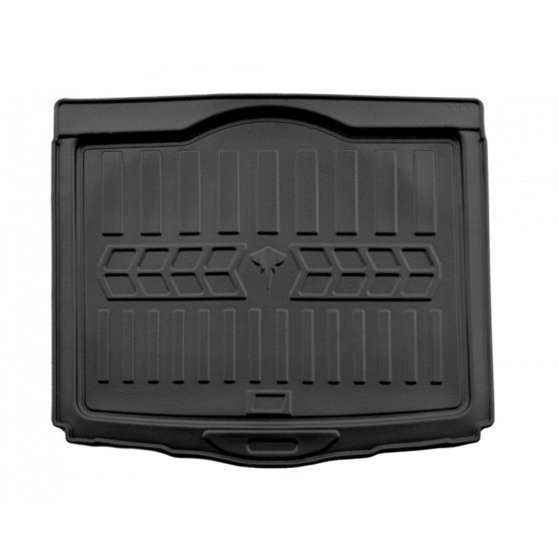 Килимок в багажник для Jeep Renegade (2014-...) нижня поличка з бортиками 30 мм (Stingray)