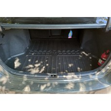 Килимок в багажник для Toyota Avensis (T27) (2009-2018) Sedan з бортиками 30 мм (Stingray)