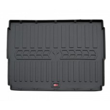 Килимок в багажник для Peugeot 3008 (2009-2016) нижня поличка з бортиками 30 мм (Stingray)