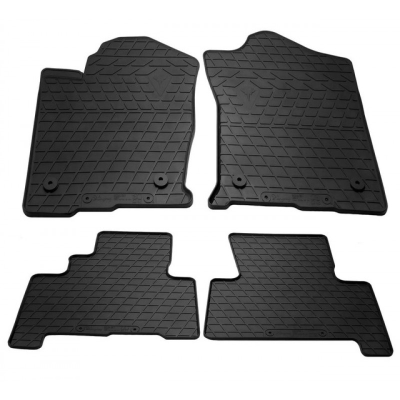 Гумові килимки в салон для Great Wall Haval H9 (2017-...) комплект з 4 штук (Stingray)