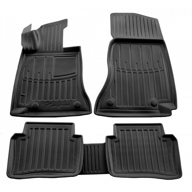 3D килимки для Mercedes Benz W206 C (2021-...) з бортиками 30 мм (Stingray)