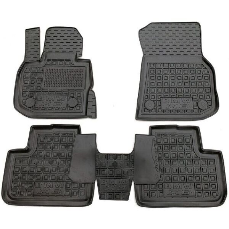 Коврики в салон BMW X3 (G01 | G08) (2017-...) (Avto-Gumm)