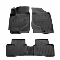 3D килимки для Kia Cerato II (2008-2012) з бортиками 30 мм (Stingray)