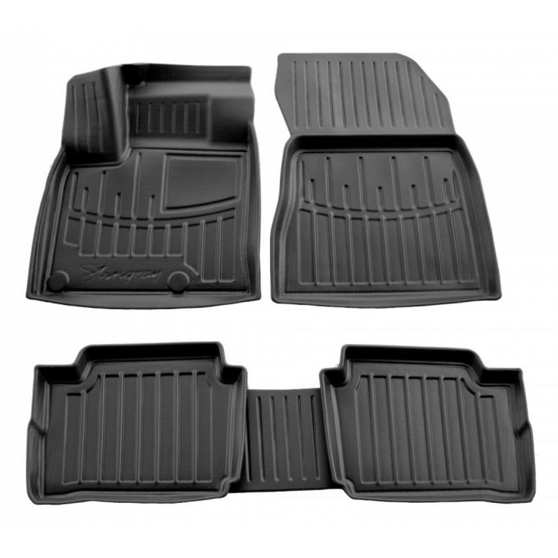 3D килимки для Nissan Qashqai (2022-...) (e-power) з бортиками 30 мм (Stingray)