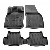 3D килимки для Volkswagen T-Roc (2017-...) з бортиками 30 мм (Stingray)