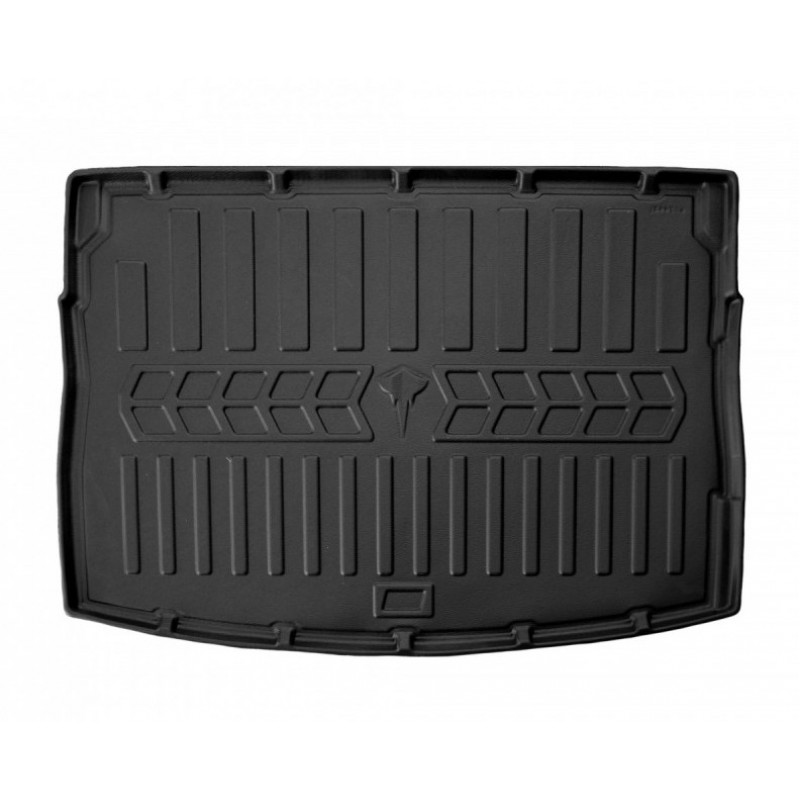Килимок в багажник для Volkswagen Golf 7 2013- Hatchback з бортиками 30 мм (Stingray)