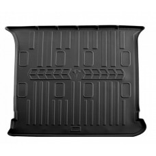 Килимок в багажник для Ford Galaxy (1995-2006) 5 місць з бортиками 30 мм (Stingray)