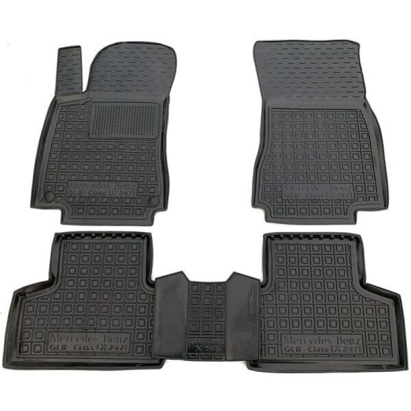 Коврики в салон Mercedes Benz GLB (X247) 2020- (Avto-Gumm)