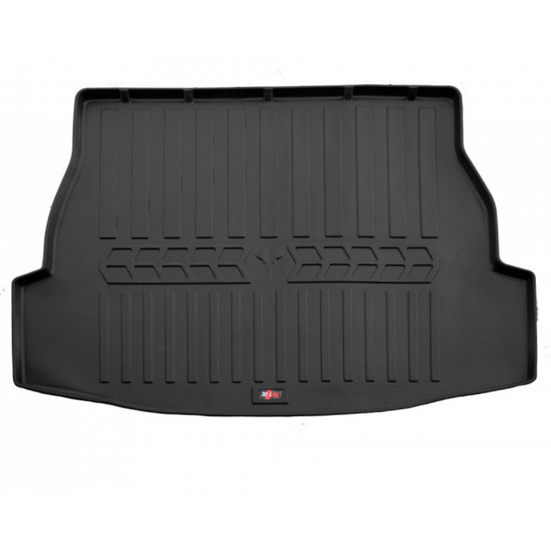 Килимок в багажник для RAV 4 (XA50) (2018-...) без саабвуфера з бортиками 30 мм (Stingray)