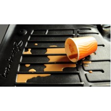 Килимок в багажник для Honda E:NP1 (2022-...) нижня поличка з сабвуфером з бортиками 30 мм (Stingray)