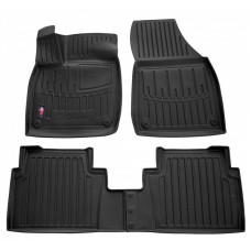 3D килимки для Audi Q5 e-tron (2021-...) (5/6 місць) з бортиками 30 мм (Stingray)