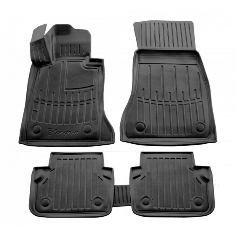 3D килимки для BMW 5 (G31) (2017-...) з бортиками 30 мм (Stingray)