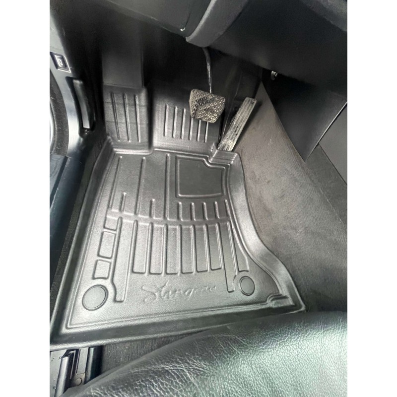 3D килимки для BMW 5 (E60) (2003-2010) 2WD з бортиками 30 мм (Stingray)