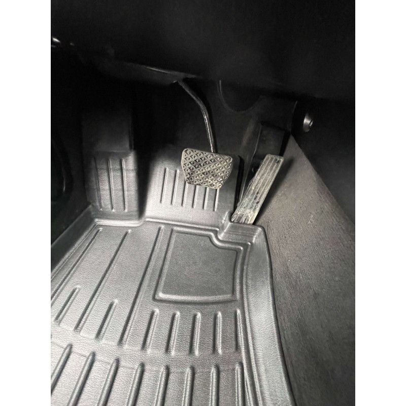 3D килимки для BMW 5 (E60) (2003-2010) 2WD з бортиками 30 мм (Stingray)