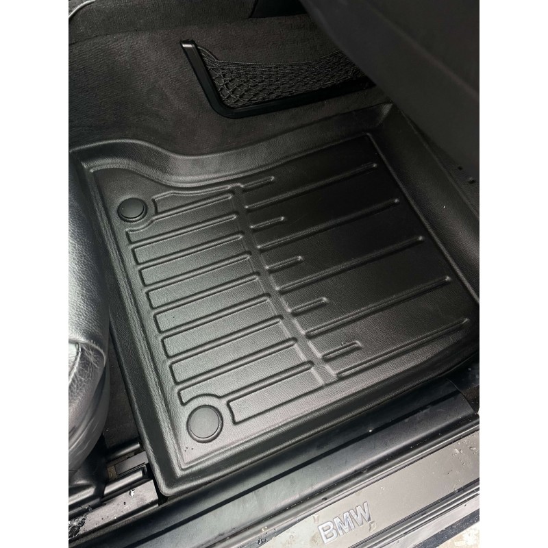 3D килимки для BMW 5 (E60) (2003-2010) 2WD з бортиками 30 мм (Stingray)