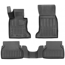 3D килимки для BMW 5 (E61) (2003-2010) 2WD з бортиками 30 мм (Stingray)